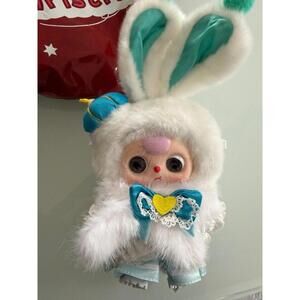 Baby Three Christmas with Christmas face stamps -New
